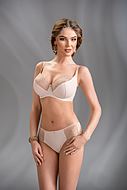 Beautiful bra, transparent lace, embroidery, light pattern, B to S-cup